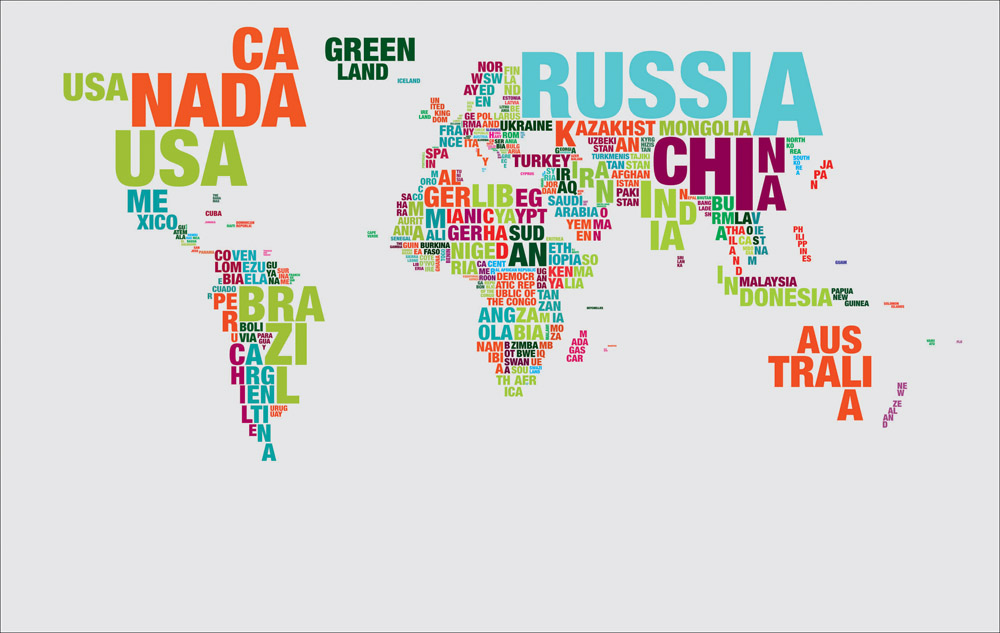 Большую Политическую Карту Мира